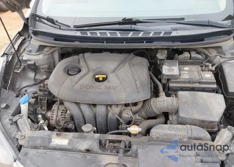 2012 Hyundai Elantra Limited z USA, uszkodzony, nr VIN 5NPDH4AE1CH116908